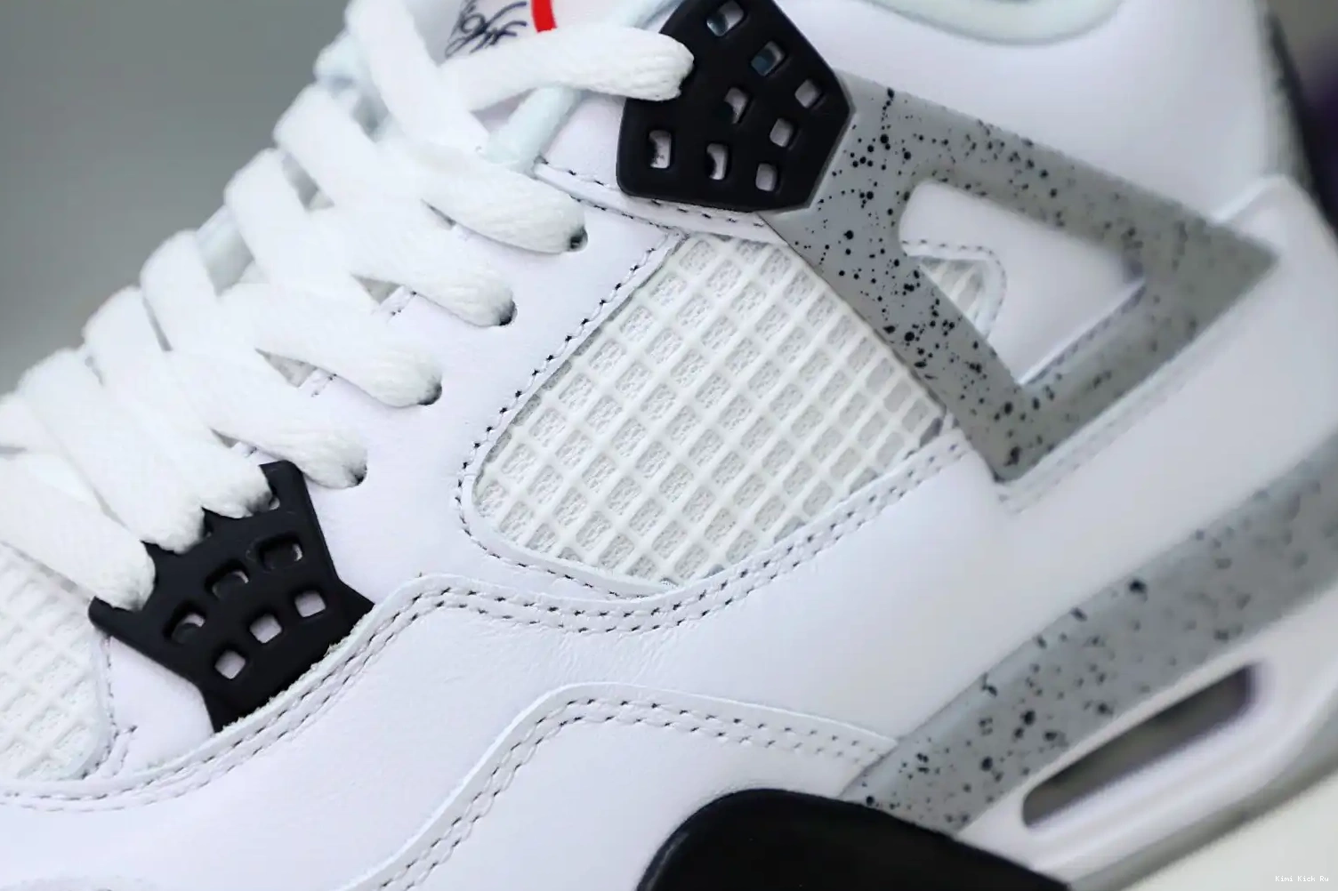 Retro Cement Air Jordan 4 White Kimikick 0414